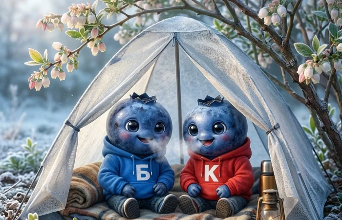 Как спасти цветение голубики от заморозков: наука, физика льда и практические схемы